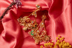 Floral Chandbali