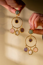 Charm Earrings Green