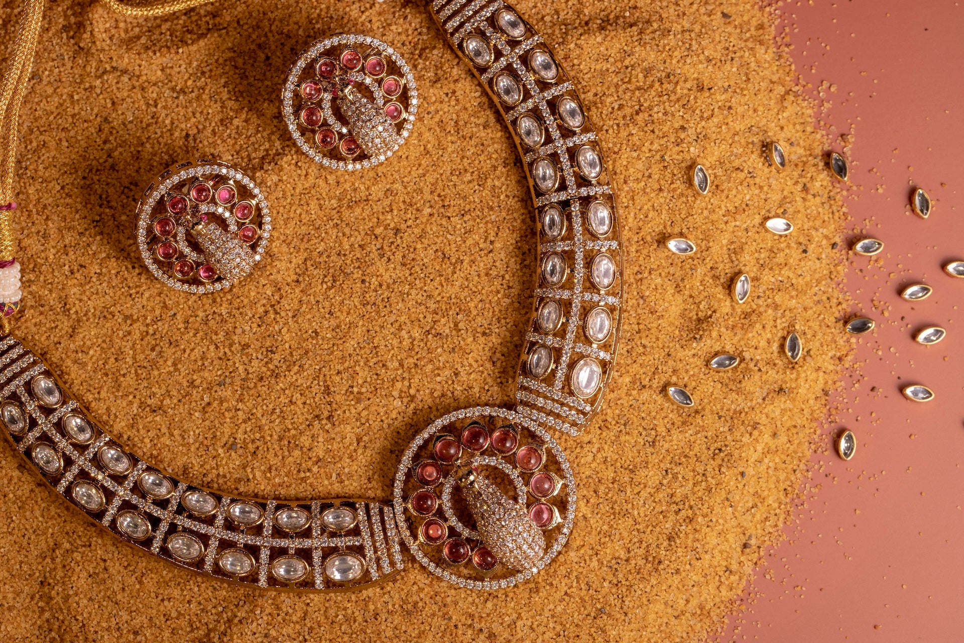 Saaj Set Pink