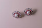 Pearl Ruby Studs