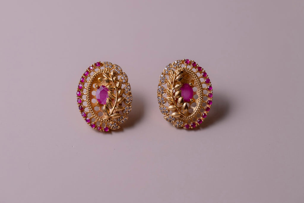 Surkh Studs Red