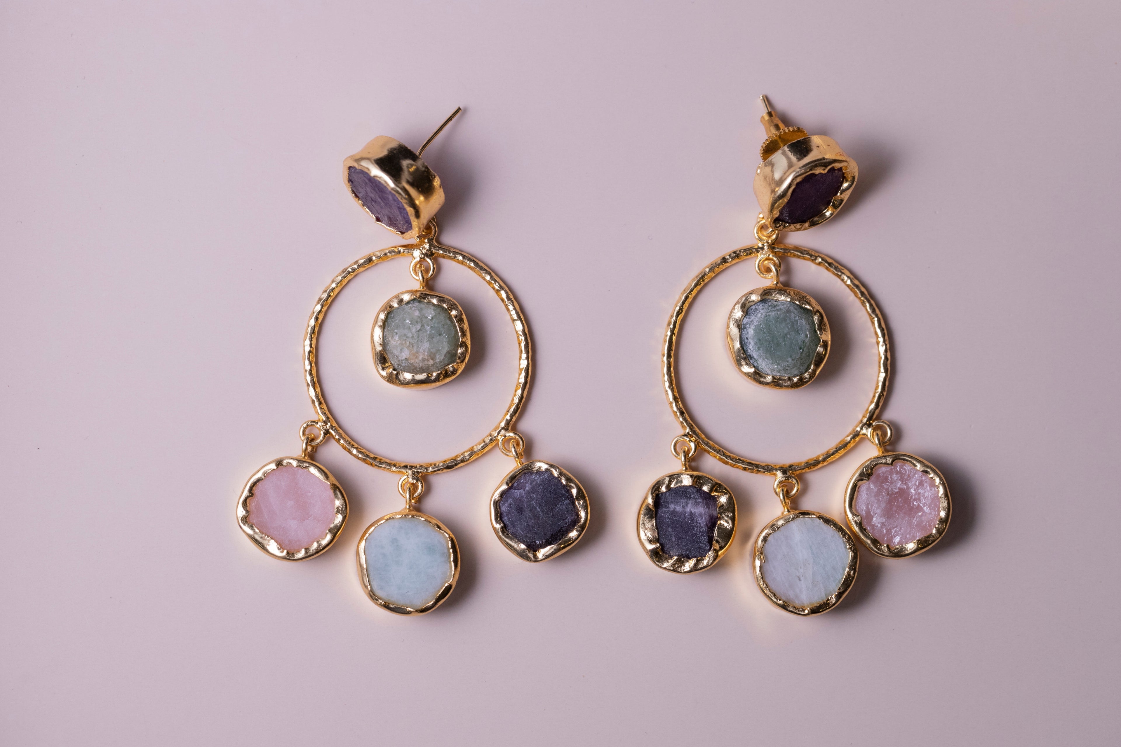 Charm Earrings Green