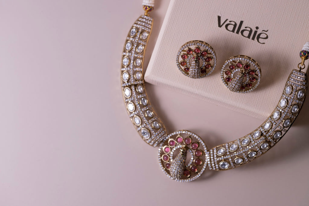 Saaj Set Pink